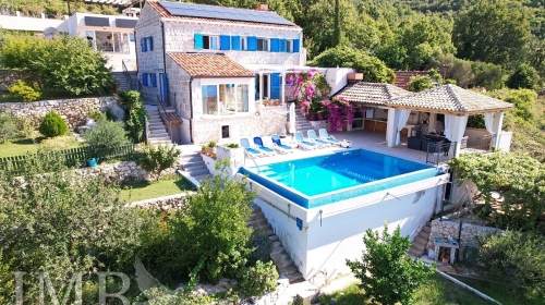 Beautiful stone villa with swimming pool | Amazing view of the islands and the sea | Dubrovnik area